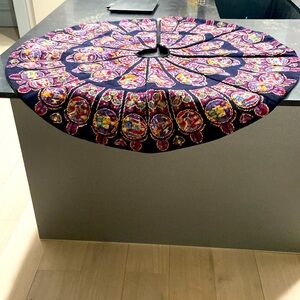 Embroidered 40-inch Sistine Chapel Tree Skirt